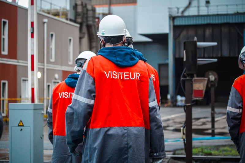 Visite Arcelor Mittal(2) ©USLD Dunkerque