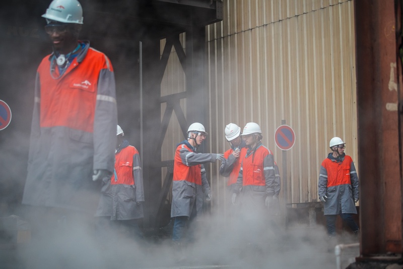 Visite Arcelor Mittal(8) ©USLD Dunkerque